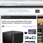 Win 1 of 2 Synology DiskStation DS415play Media Centres + Review It For Gizmodo!