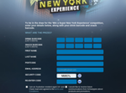 Win 1 of 2 trips to New York + DAILY 'Wish' gift cards to be won!