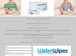 Win 1 of 2 Water Wipes 3 Month Supply Packs
