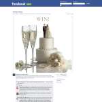 Win 1 of 2 Waterford Crystal Wedding Flutes & Frame Sets valued at $329!
