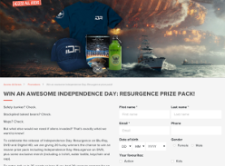 Win 1 of 20 awesome 'Independence Day: Resurgence' prize packs!