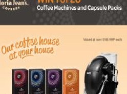 Win 1 of 20 coffee machines & capsule packs!