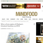 Win 1 of 20 copies of 'Chelsea's Greatest Gardens' on DVD!