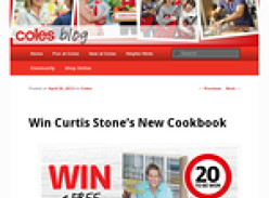 Win 1 of 20 copies of Curtis Stone's new Cookbook!