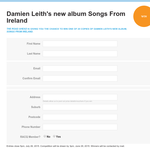 Win 1 of 20 copies of Damien Leith's Songs from Ireland 