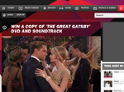 Win 1 of 20 copies of 'The Great Gatsby' DVD & soundtrack!