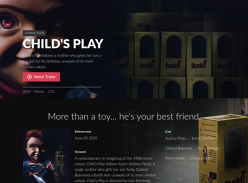 Win 1 of 20 Double Passes to Child's Play Worth $44