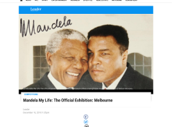 Win 1 of 20 double passes to Mandela My Life: The Official Exhibition