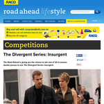 Win 1 of 20 double passes to see 'The Divergent Series: The Insurgent'!