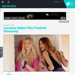 Win 1 of 20 double passes to the Lavazza Italian Film Festival!