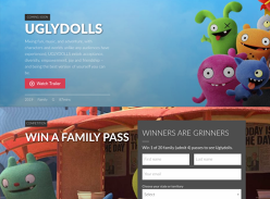 Win 1 of 20 Family Passes to UglyDolls