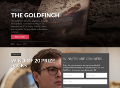 Win 1 of 20 Goldfinch Merchandise Packs