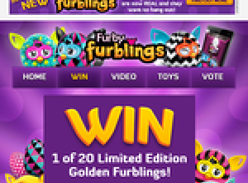 Win 1 of 20 limited edition golden Furblings!