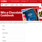 Win 1 of 20 'Willie's Chocolate Bible' cookbooks!