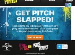 Win 1 of 200 double passes to Pitch Perfect