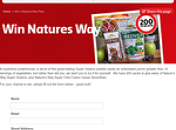 Win 1 of 200 'Nature's Way' packs!