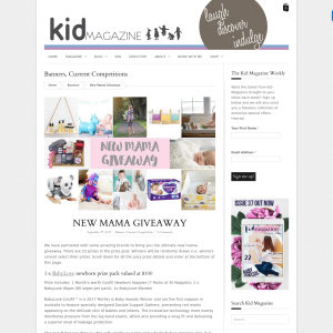 Win 1 of 23 Prizes for New Mums