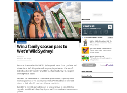 Win 1 of 24 family season memberships to Wet 'n' Wild Sydney! (NSW Residents ONLY)