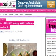 Win 1 of 25 Cooking With Salmon Cookbooks!