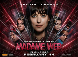 Win 1 of 25 Double Passes to Madame Web