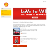 Win 1 of 28 luxury driving escapes or 1 of 28 $500 Shell Coles Express voucher