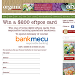 Win 1 of 3 $200 Eftpos gift cards!