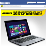 Win 1 of 3 ASUS Notebooks!