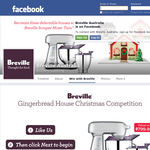 Win 1 of 3 Breville Mixers + a BONUS Gingerbread House Kit!