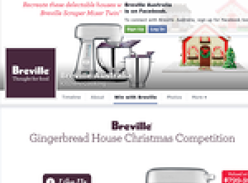 Win 1 of 3 Breville Mixers + a BONUS Gingerbread House Kit!