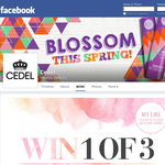 Win 1 of 3 Cedel x Daisy Chains Spring Accessory packs 