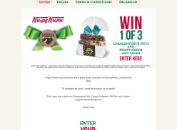 Win 1 of 3 Charleswoth Nuts/Krispy Kreme Prize Packs