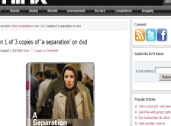 Win 1 of 3 copies of �a separation� on dvd