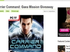 Win 1 of 3 copies of Carrier Command: Gaea Mission on PC!