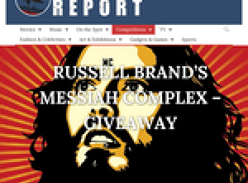 Win 1 of 3 copies of Russell Brand's DVD 'Messiah Complex'!