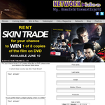 Win 1 of 3 copies of Skin Trade on DVD