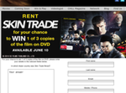Win 1 of 3 copies of Skin Trade on DVD