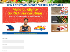 Win 1 of 3 Crows team-signed Sherrin footballs
