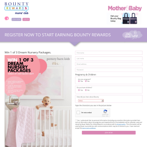 Win 1 of 3 dream Pottery Barn Nursery Packages