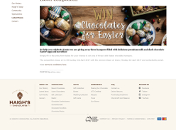 Win 1 of 3 Easter chocolate hampers!