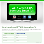 Win 1 of 3 Full HD Samsung Smart TVs!