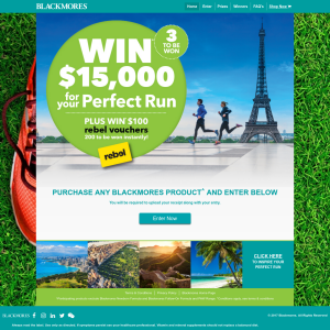 Win 1 of 3 Holidays of Choice or a Share of 200 $100 Rebel Vouchers