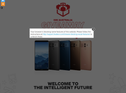 Win 1 of 3 Huawei Mate 10 Handsets