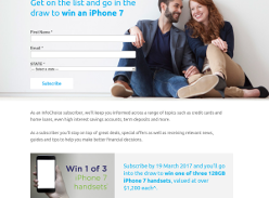Win 1 of 3 iPhone 7 handsets!