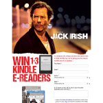 Win 1 of 3 Kindle e-readers!