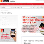 Win 1 of 3 luxury Christmas hampers, valued at $300!