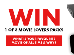 Win 1 of 3 Movie Lovers Prize Packs