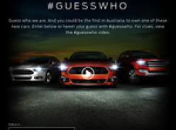 Win 1 of 3 new cars!