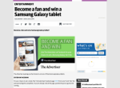 Win 1 of 3 Samsung Galaxy Tab Lites!
