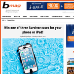 Win 1 of 3 'Survivor' cases for your iPhone or iPad!