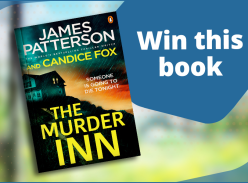 Win 1 of 3 'The Murder Inn' by Candice Fox and James Patterson